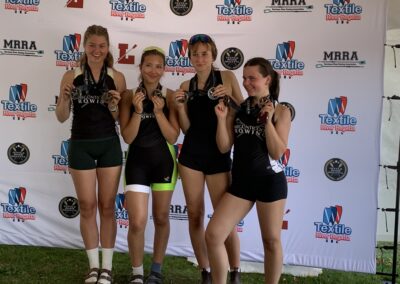 Megunticook Rowing Shines at Textile River Regatta